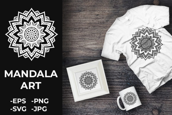 Exploring Circular Pattern Mandala Art 457 for Local Branding