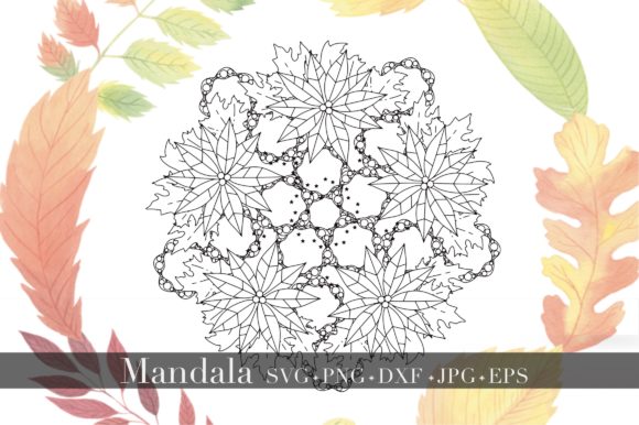 Mandala - Autumn Vintage: A Versatile Graphics and Illustrations Asset