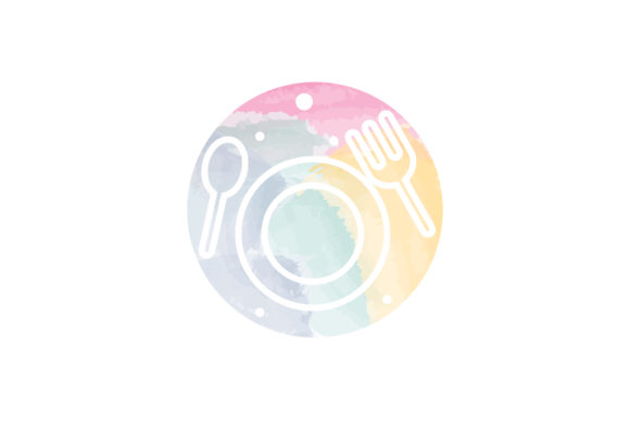 Review: Social Media Icon Food Water Color Graphics