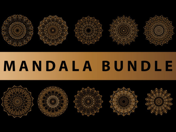 Reviewing Mandala Pack Gold Ornament for Design Projects