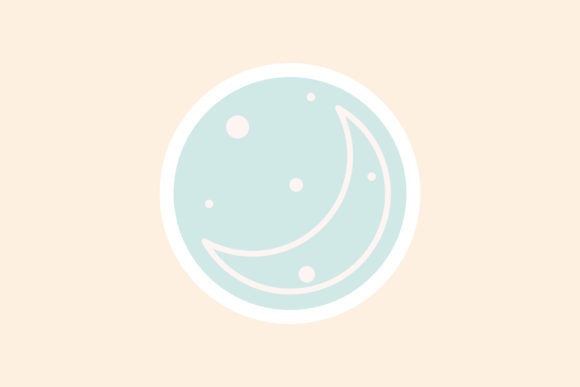 Reviewing Social Media Highlight Icon Moon for Graphics and Icons