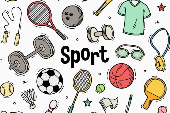 Sport Doodle Hand Drawn: A Versatile Graphics and Illustrations Asset